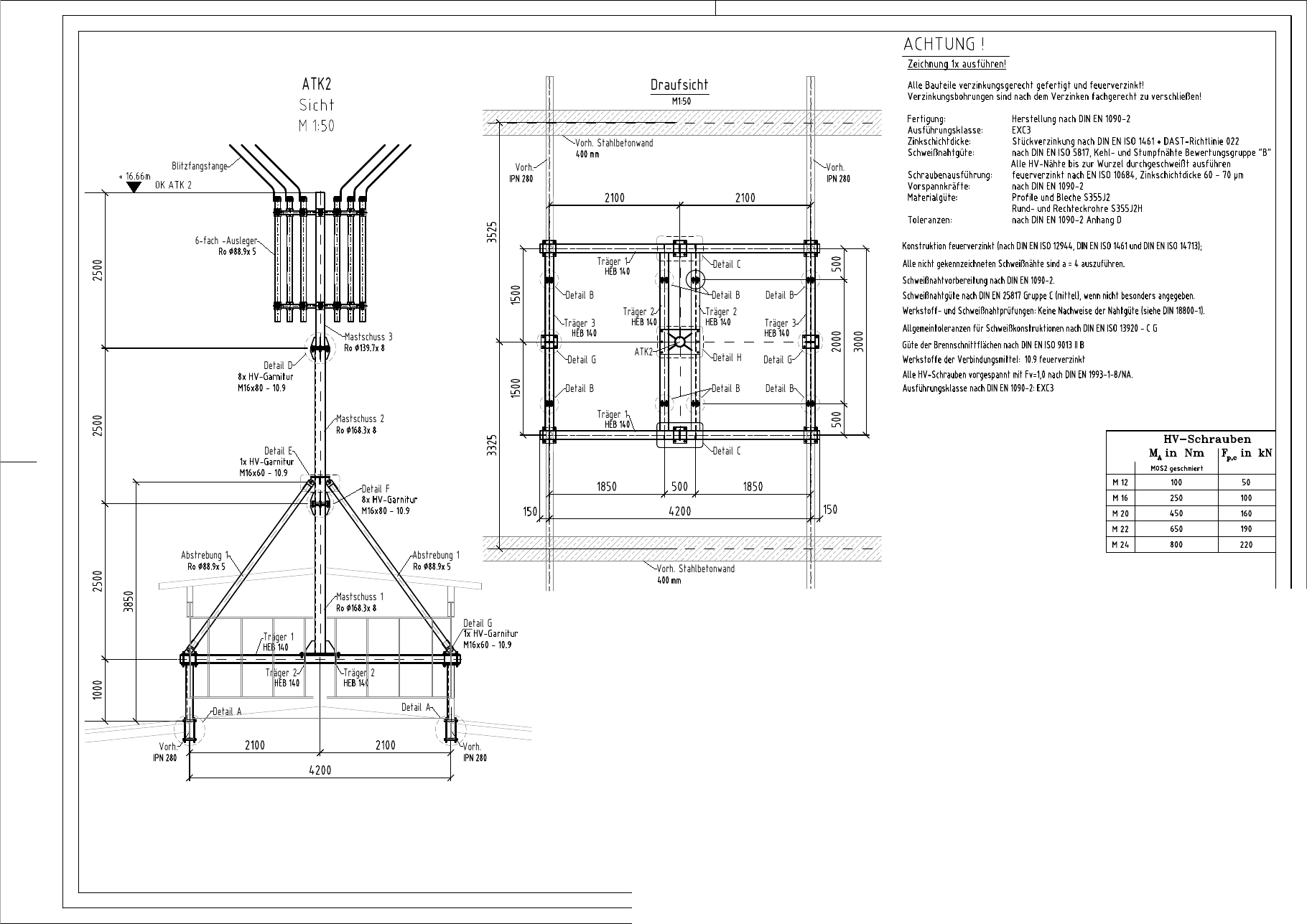 Athena Tower — Construction Package
