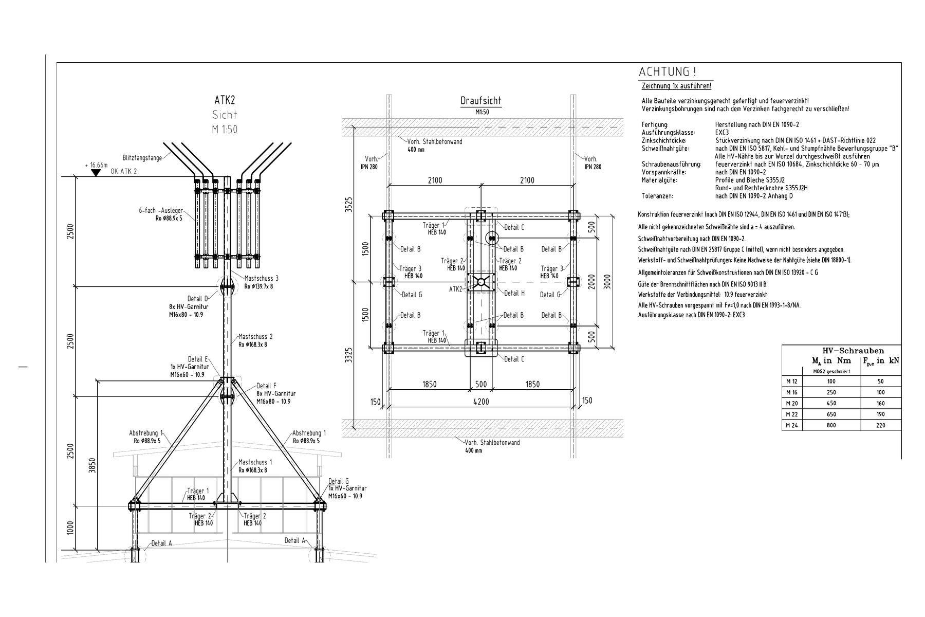 Athena Tower — Construction Package