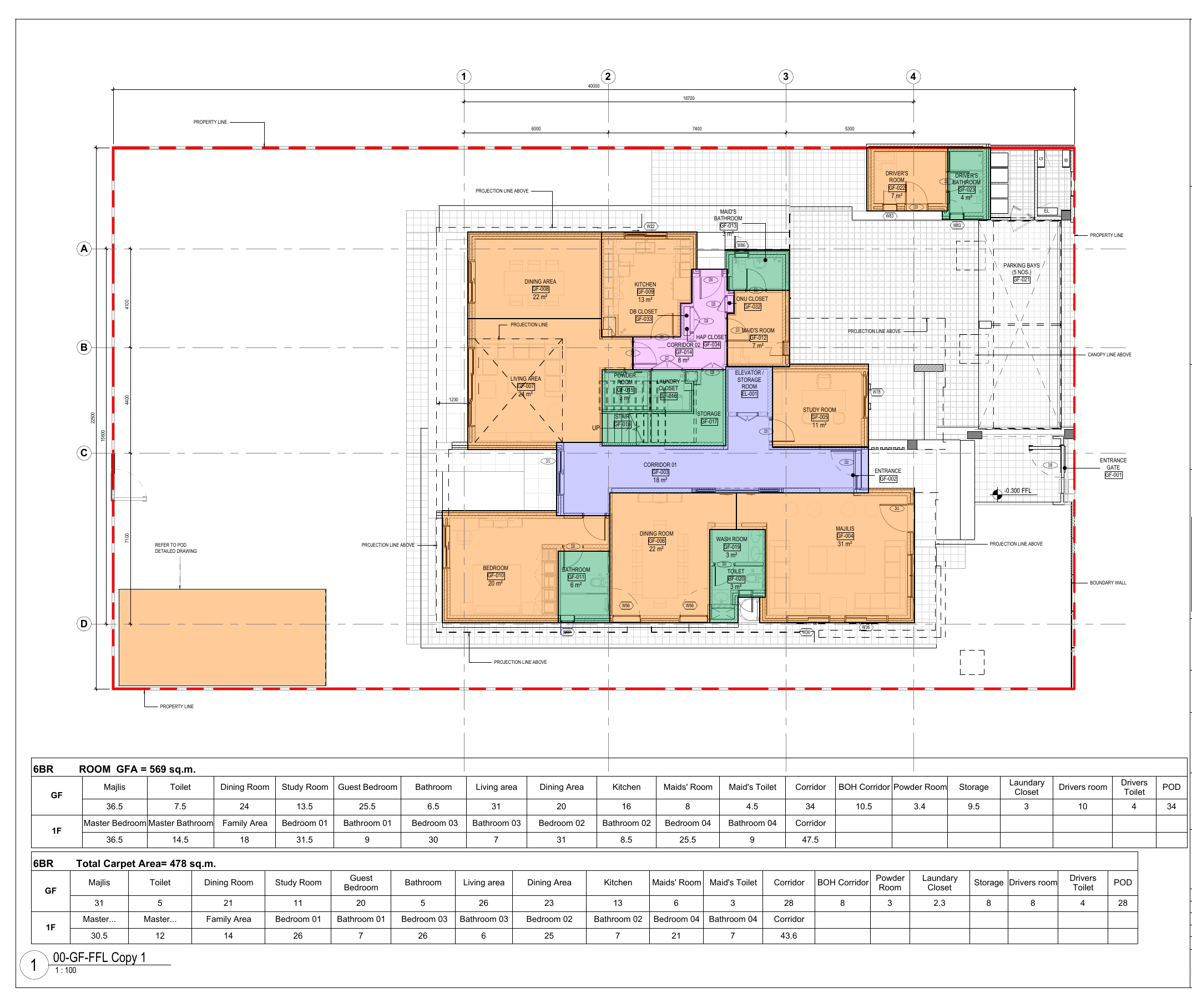 Bagshot Villa — Design Coordination
